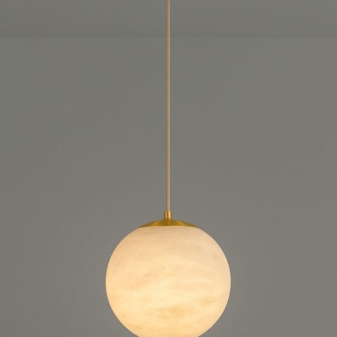 כדור תליה אלבאסטר 100ממ'